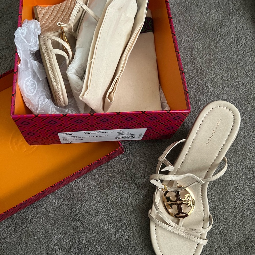 Brand New Tory Burch wedge